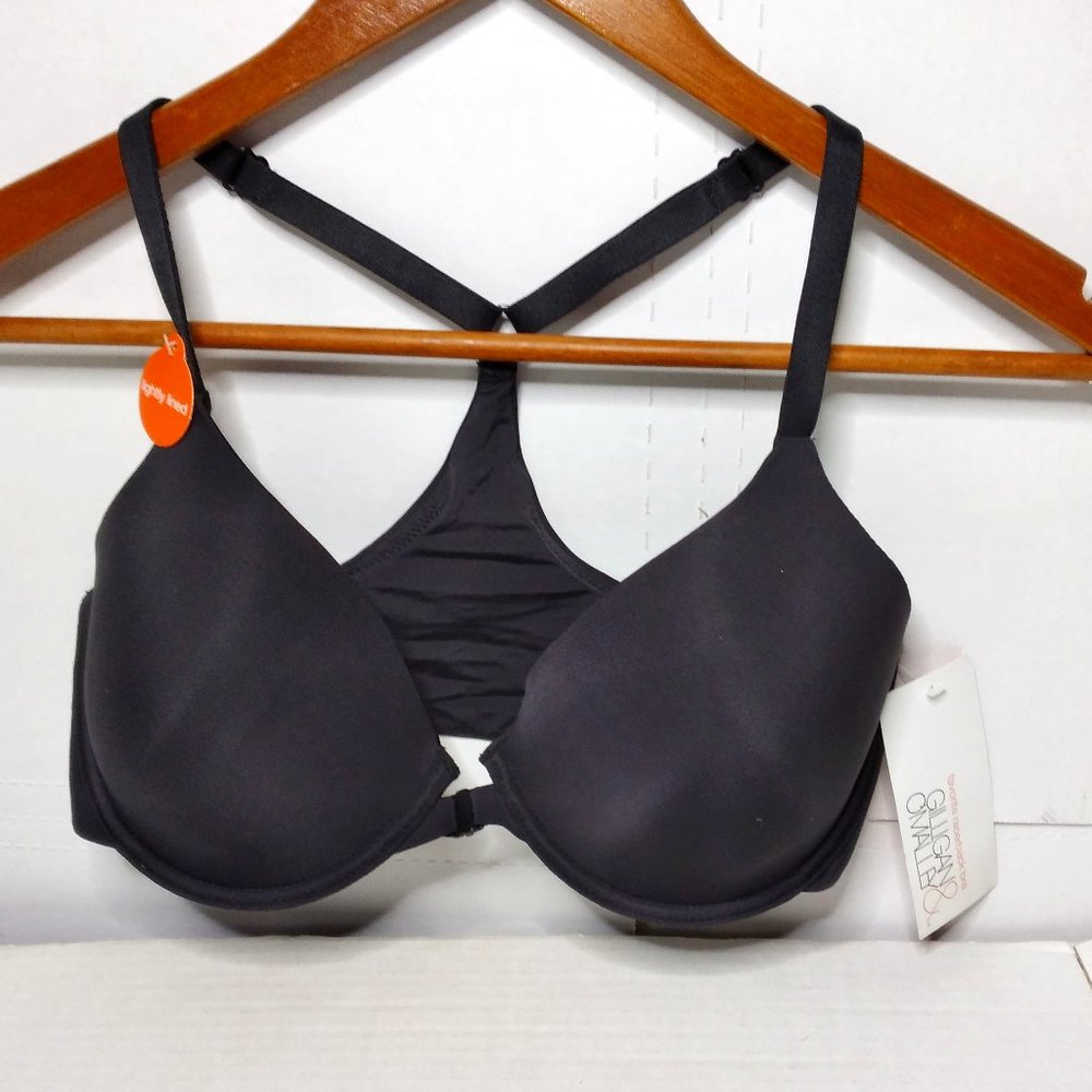 Gilligan & O'Malley Racerback Black 34D Tags